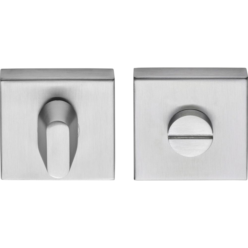 Toiletgarnituur BASICS BSQWC53 zonder indicatie - mat RVS