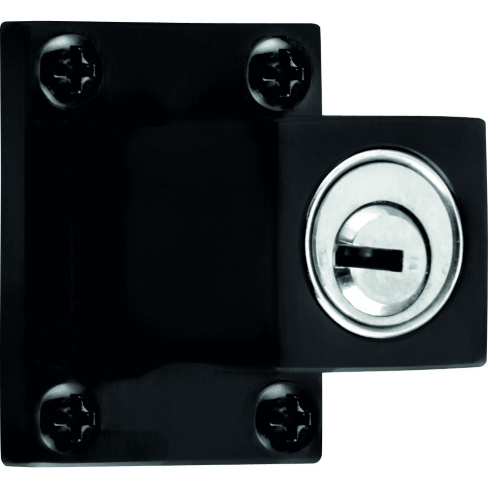 E-LOCK8 slot tbv espagnoletstang - mat zwart
