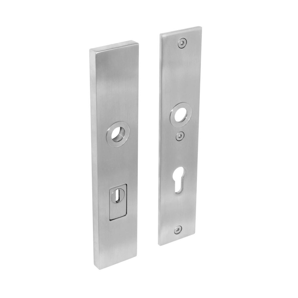 Intersteel Veiligheidsschilden SKG3 rechthoekig doorgaand PC72mm kerntrekbeveiliging RVS