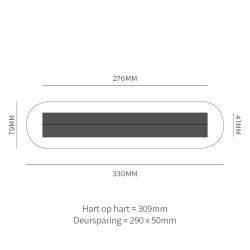 Tochtwering Aart PVD RVS