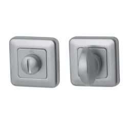 WC-badkamersluiting Qbe 8mm - mat chroom