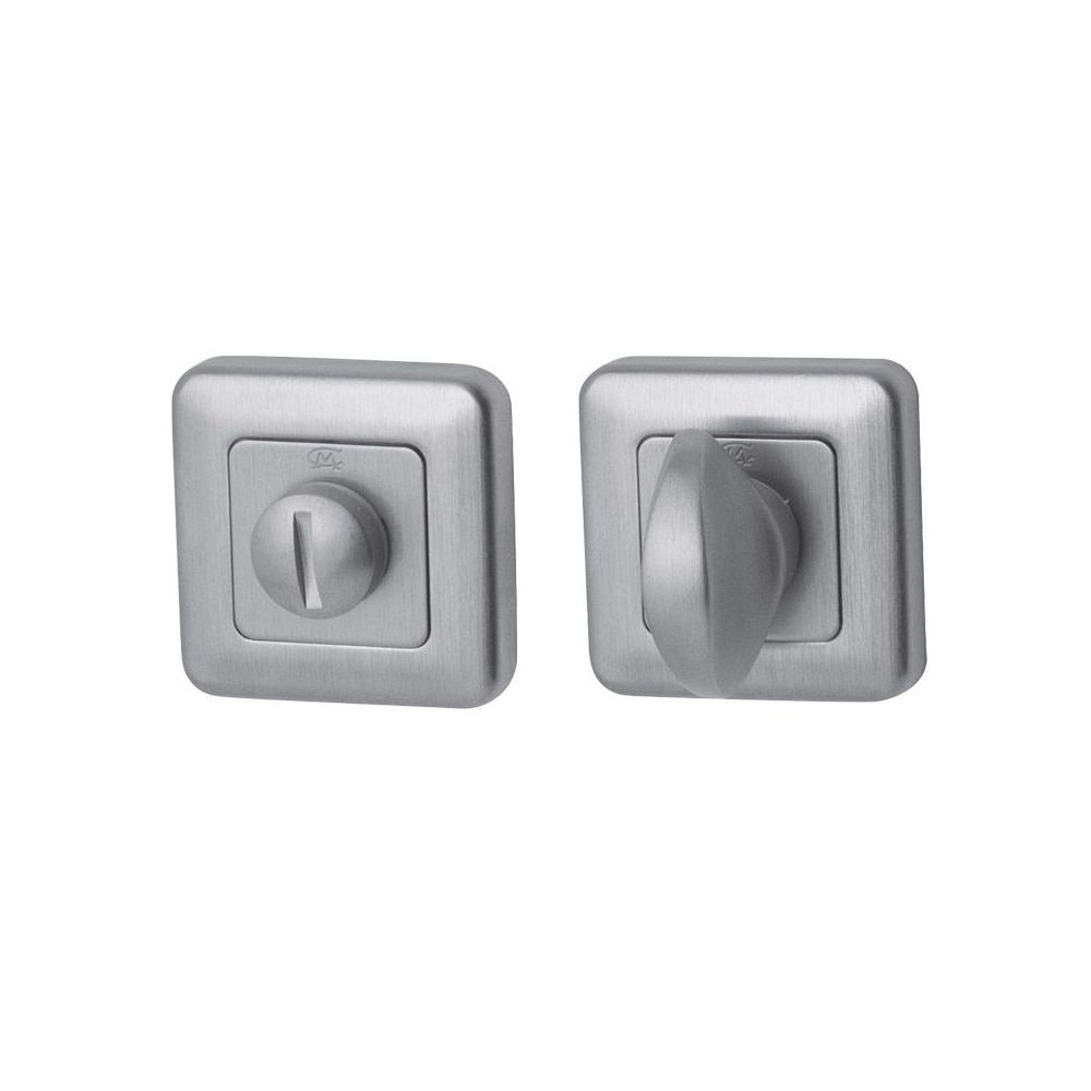 WC-badkamersluiting Qbe 8mm - mat chroom