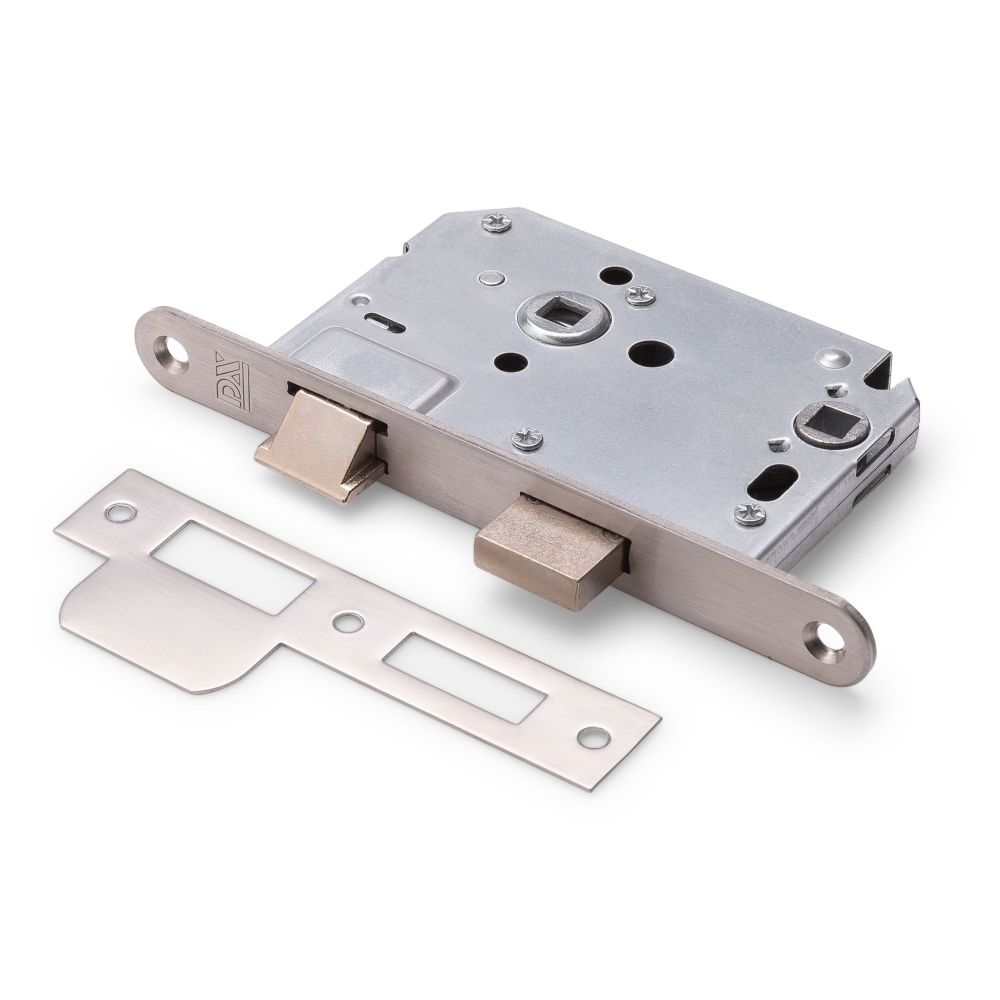 WC-badkamerslot 63/8 met RVS voorplaat