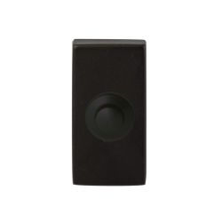 Beldrukker rechthoek PUURzwart