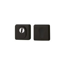 Achterdeurset vierkant Zenith compleet - puurzwart