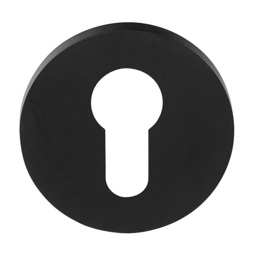 Cilinderplaatje  Rivio by Gensler GLY53 - PVD mat zwart