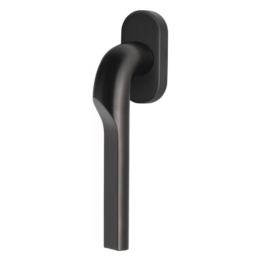 Rivio by Gensler GL100-DK-O draaikiepgarnituur niet afsluitbaar rechtsdraaiend - PVD mat zwart