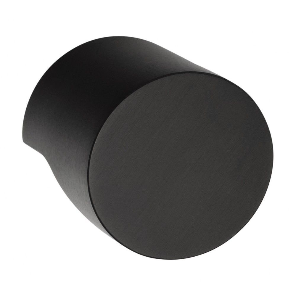 Rivio by Gensler GL200V vaste voordeurknop - PVD mat zwart