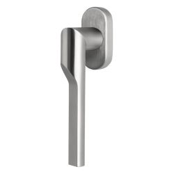 Rivio by Gensler GL101-DK-O draaikiepgarnituur niet afsluitbaar rechtsdraaiend - mat RVS