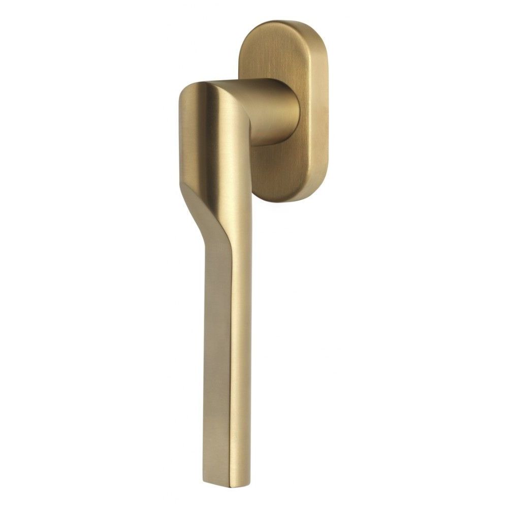 Rivio by Gensler GL101-DK-O draaikiepgarnituur niet afsluitbaar rechtsdraaiend - PVD mat goud