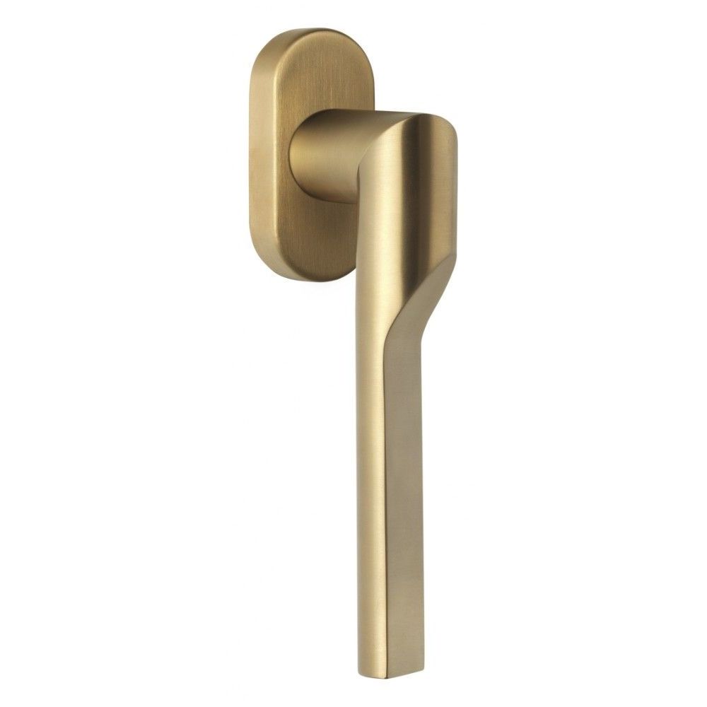 Rivio by Gensler GL101-DK-O draaikiepgarnituur niet afsluitbaar linksdraaiend - PVD mat goud