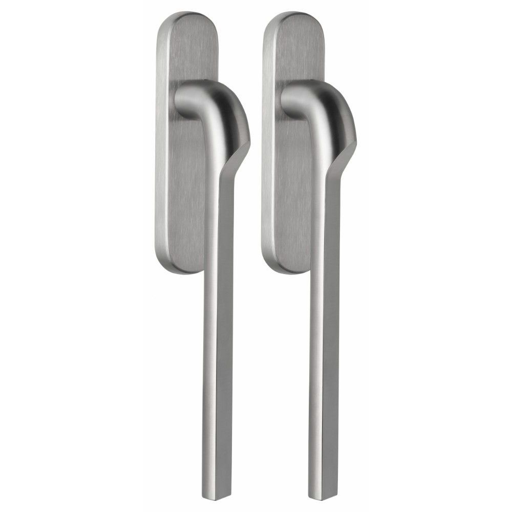 Rivio by Gensler GL230PA massieve paarsgewijze set hefschuifdeurbeslag - mat RVS