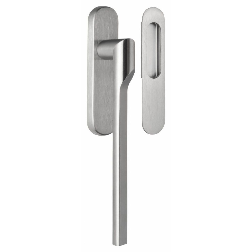 Rivio by Gensler GL231 massieve set hefschuifdeurbeslag - mat RVS