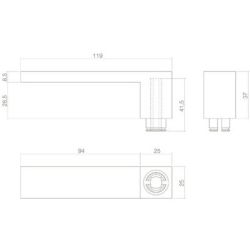 Intersteel Gatdeel deurkruk Amsterdam - RVS