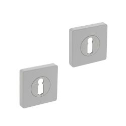 Intersteel sleutelrozetten vierkant 55x55x10mm met nokken - wit