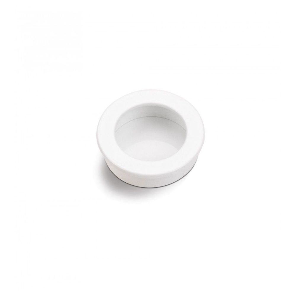 Schuifdeurkom rond Stylus 30 mm wit