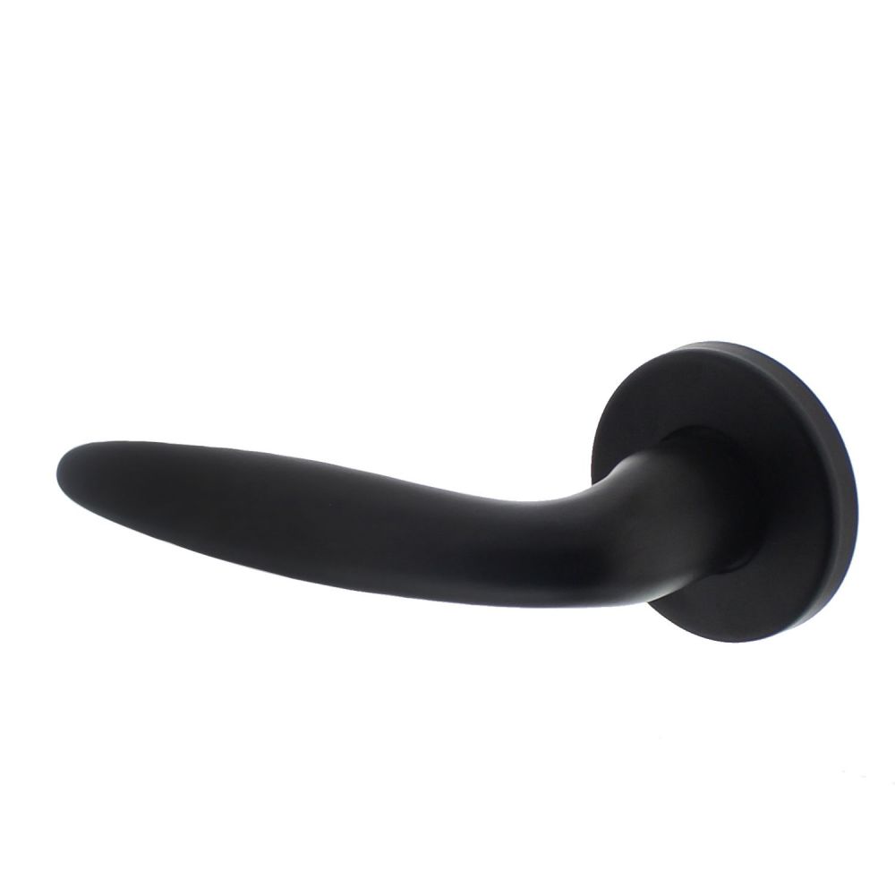 Intersteel Gatdeel Sigaar op rozet mat zwart - links