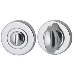 Nika toilet-/badkamersluiting rond 8mm - chroom