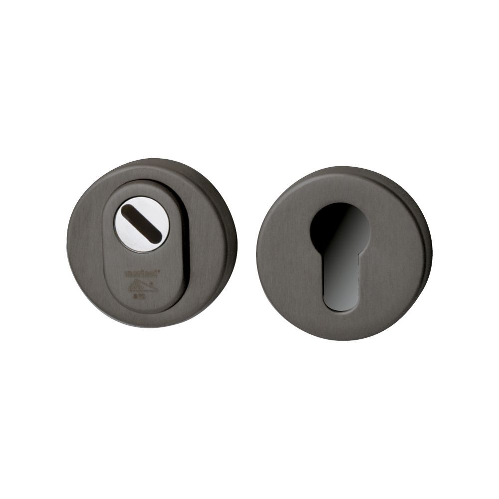 Nika SKG3 UTB veiligheidsrozetten met kerntrekbeveiliging - PVD gunmetal