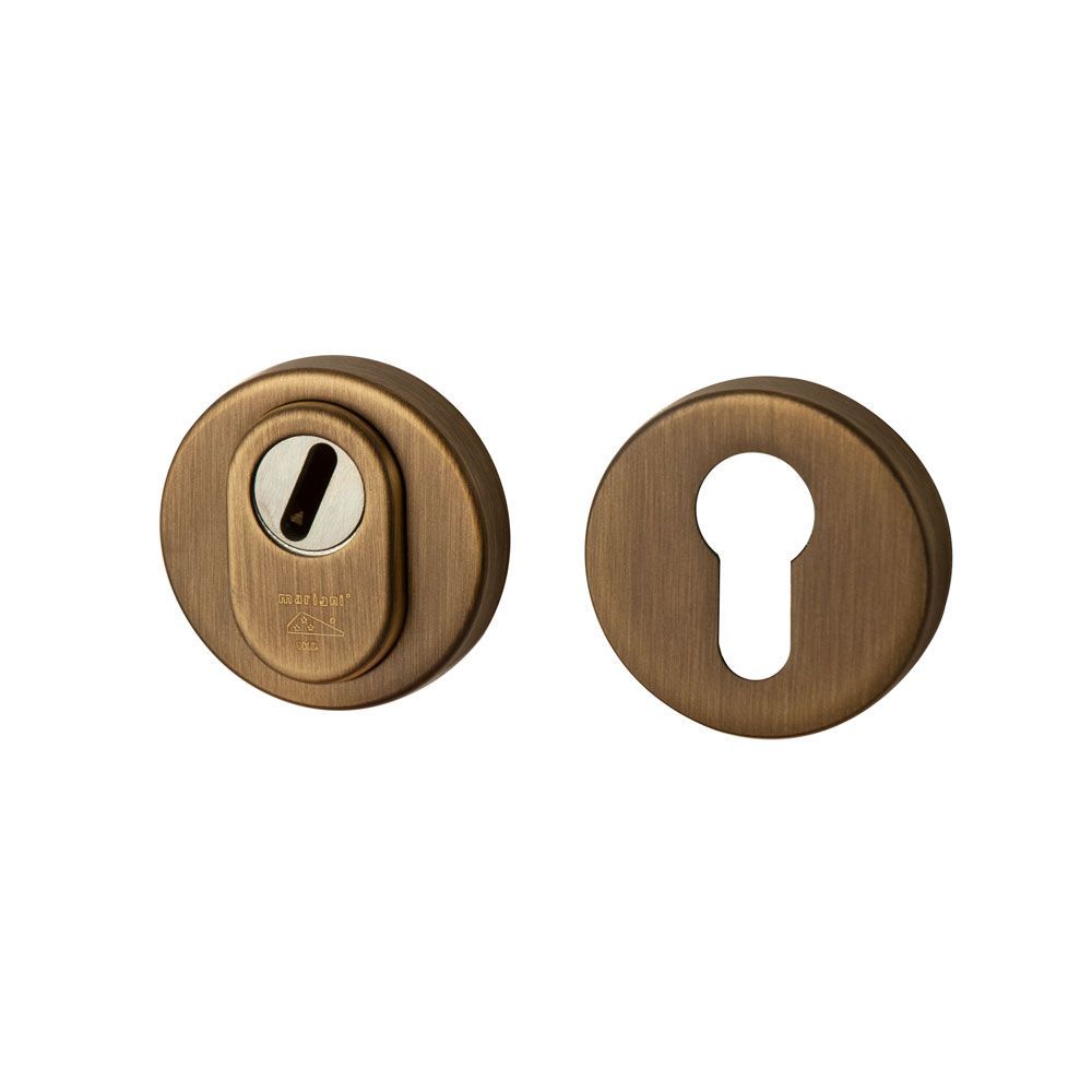 Nika SKG3 UTB veiligheidsrozetten met kerntrekbeveiliging - mat brons