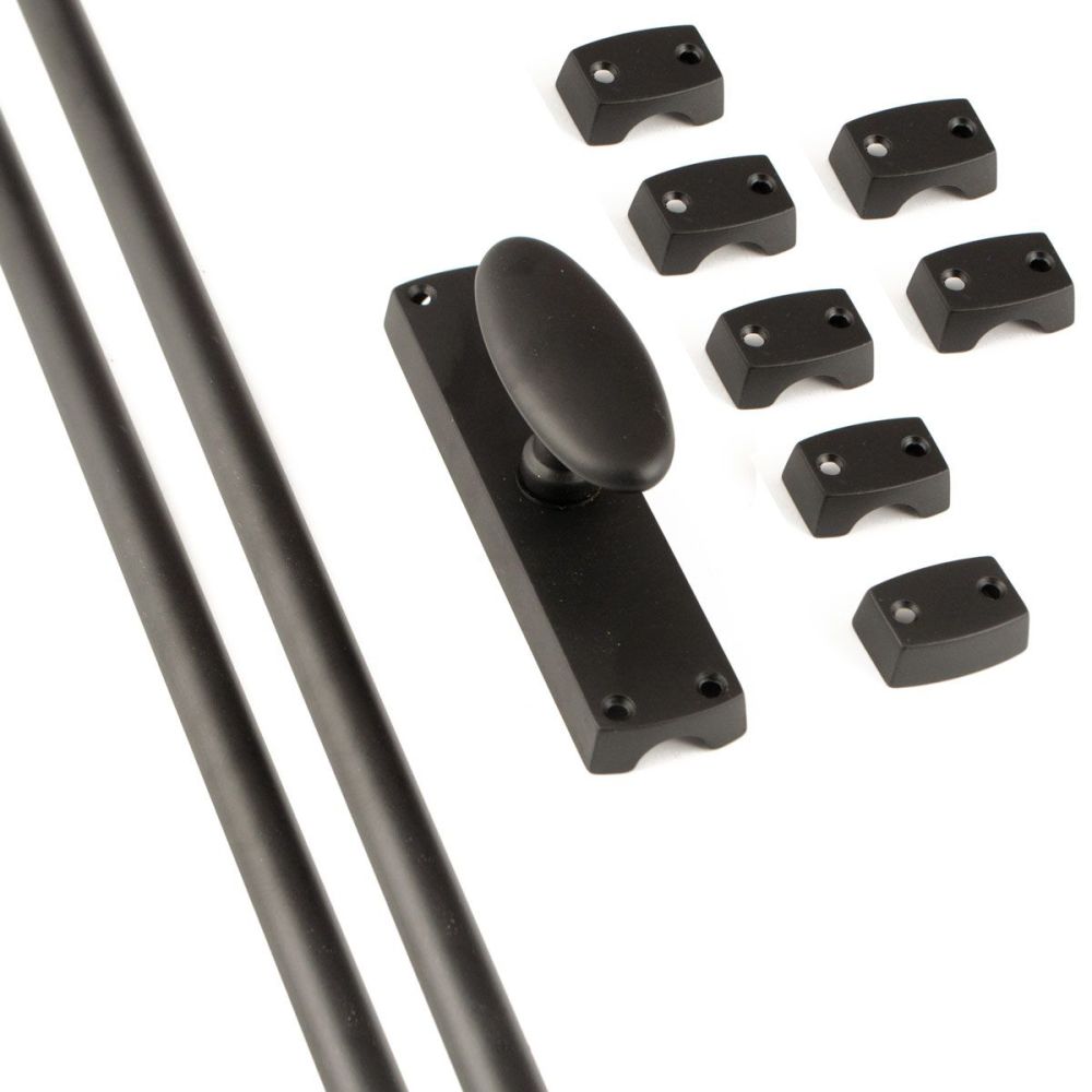 Raamespagnolet 300cm - zwart