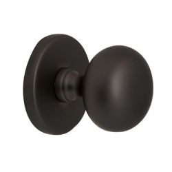 Voordeurknop IRIS 56mm - puurzwart