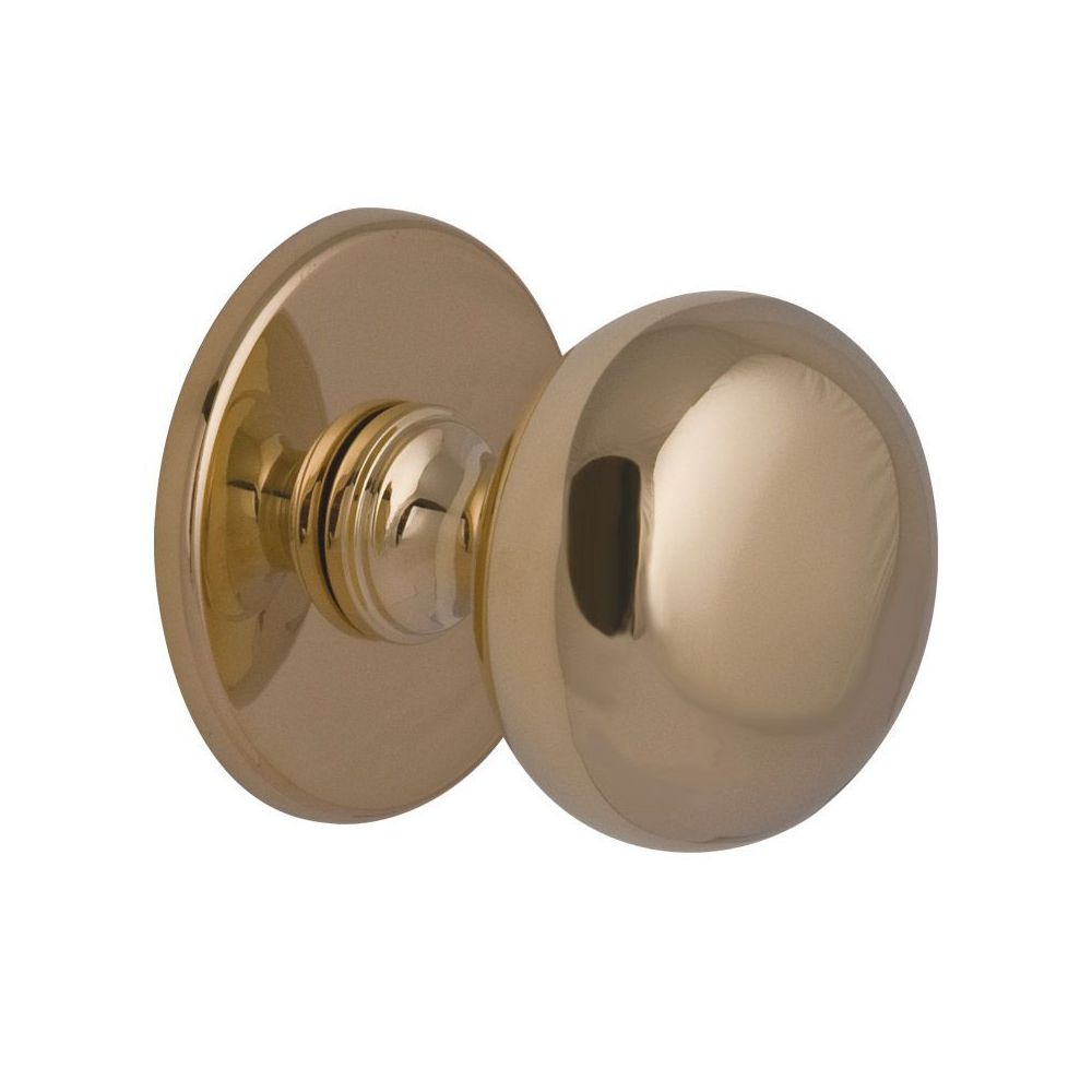 Voordeurknop IRIS 72mm - messing ongelakt