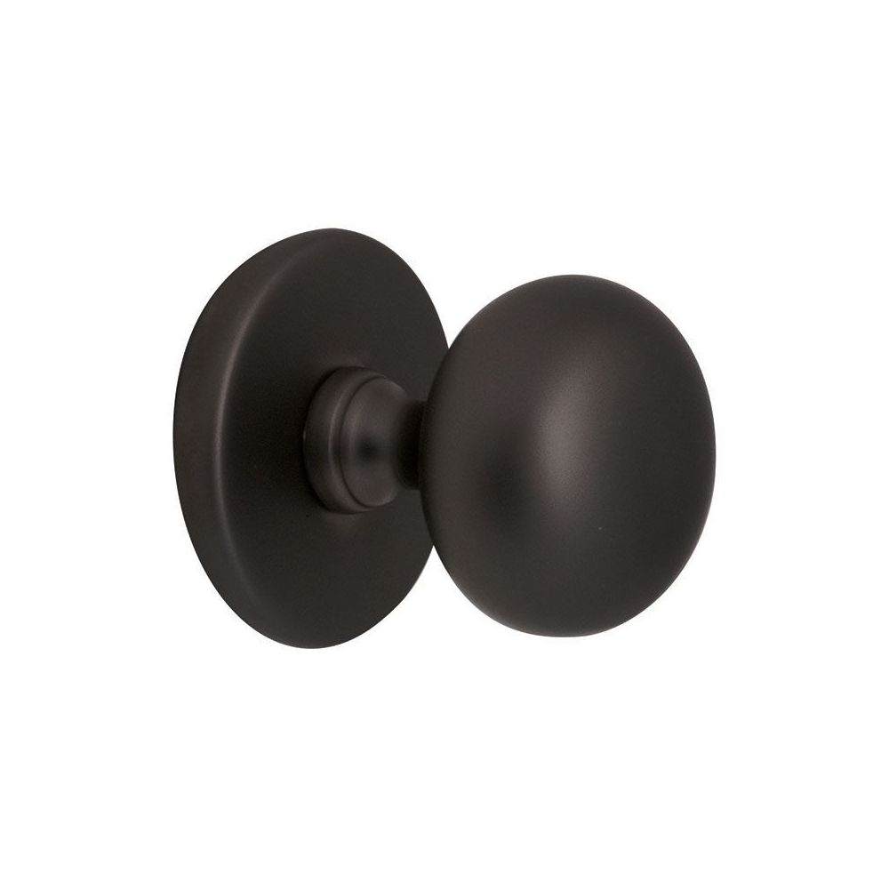 Voordeurknop IRIS 72mm - puurzwart