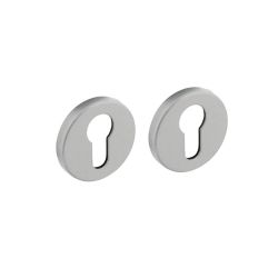 Intersteel rozetten met profielcilindergat ø50x7mm - aluminium