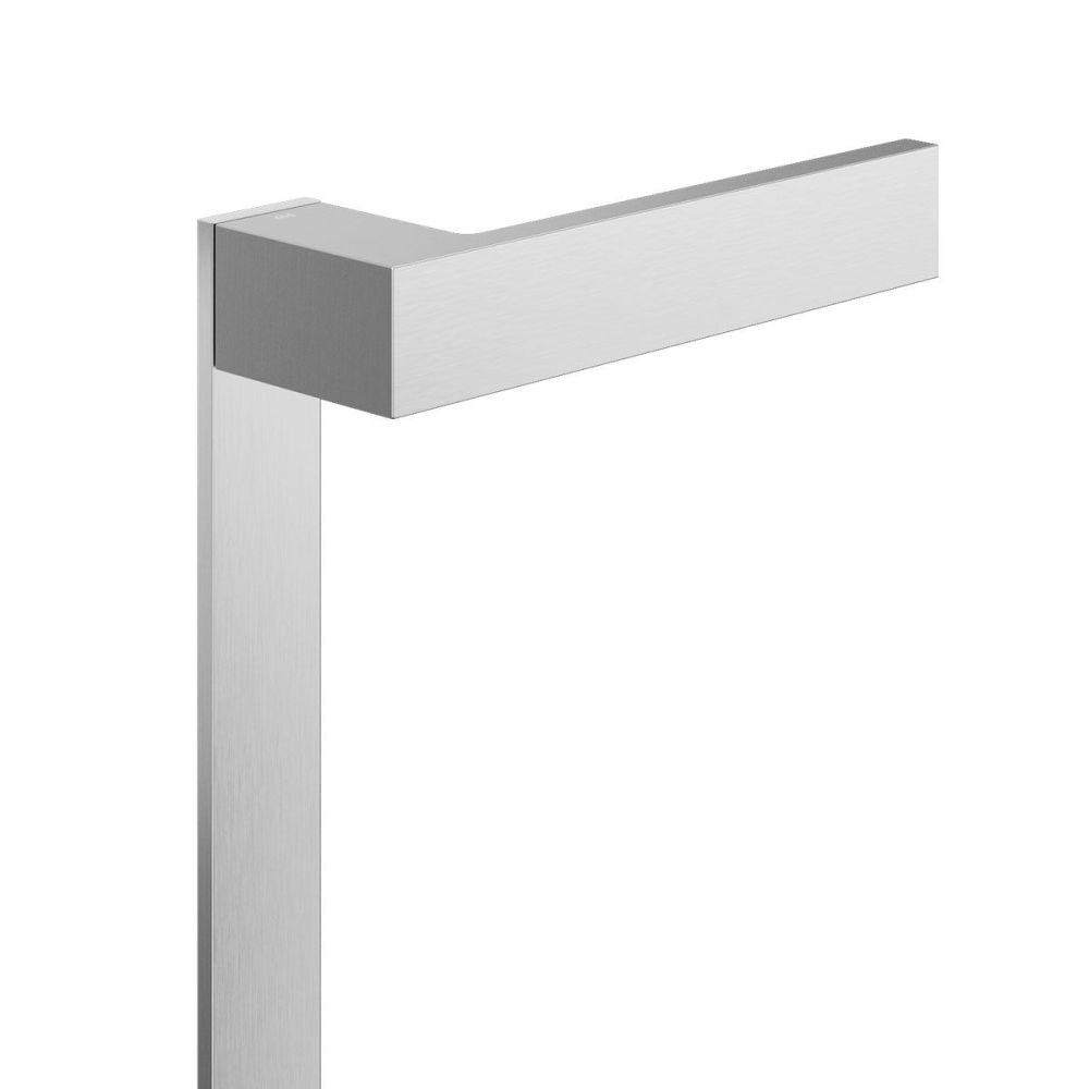 Deurkruk INfinito op langschild blind - mat chroom