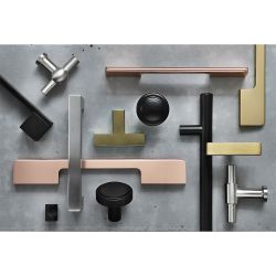 Meubelgreep 10x25x96 mm - koper