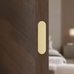 DND Dynamic magnetische deursluiter - PVD champagne goud