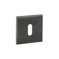 Intersteel sleutelrozetten verdekt 53x53x6mm -  PVD antraciet