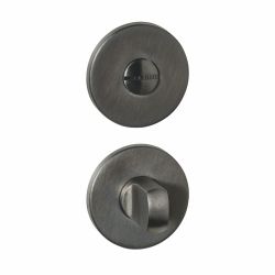 Intersteel WC-sluiting verdekt ø52x6mm -  met stift 6-8mm -  PVD antraciet