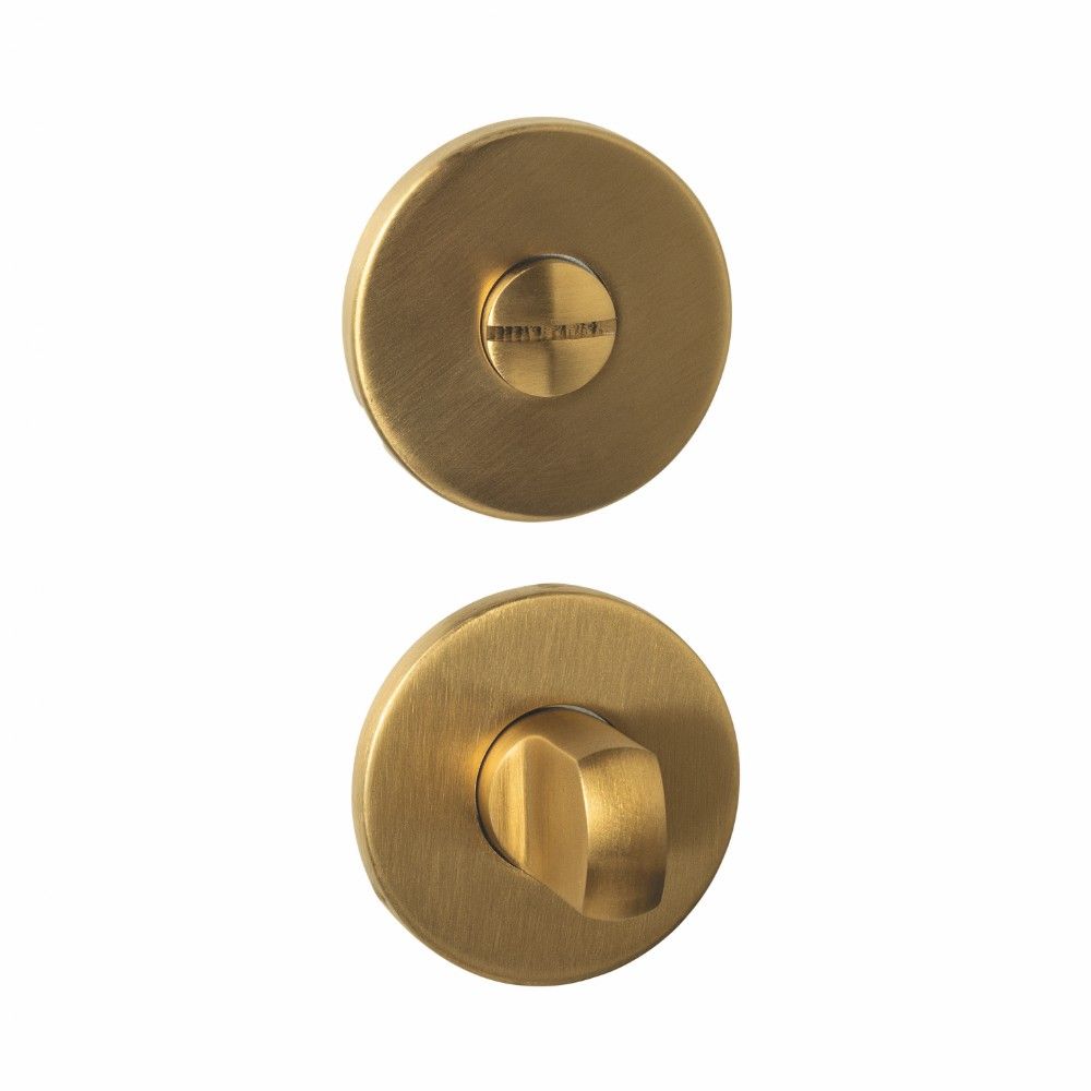 Intersteel WC-sluiting verdekt ø52x6mm -  met stift 6-8mm -  PVD messing mat