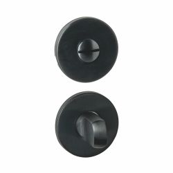 Intersteel WC-sluiting verdekt ø52x6mm -  met stift 6-8mm -  PVD zwart