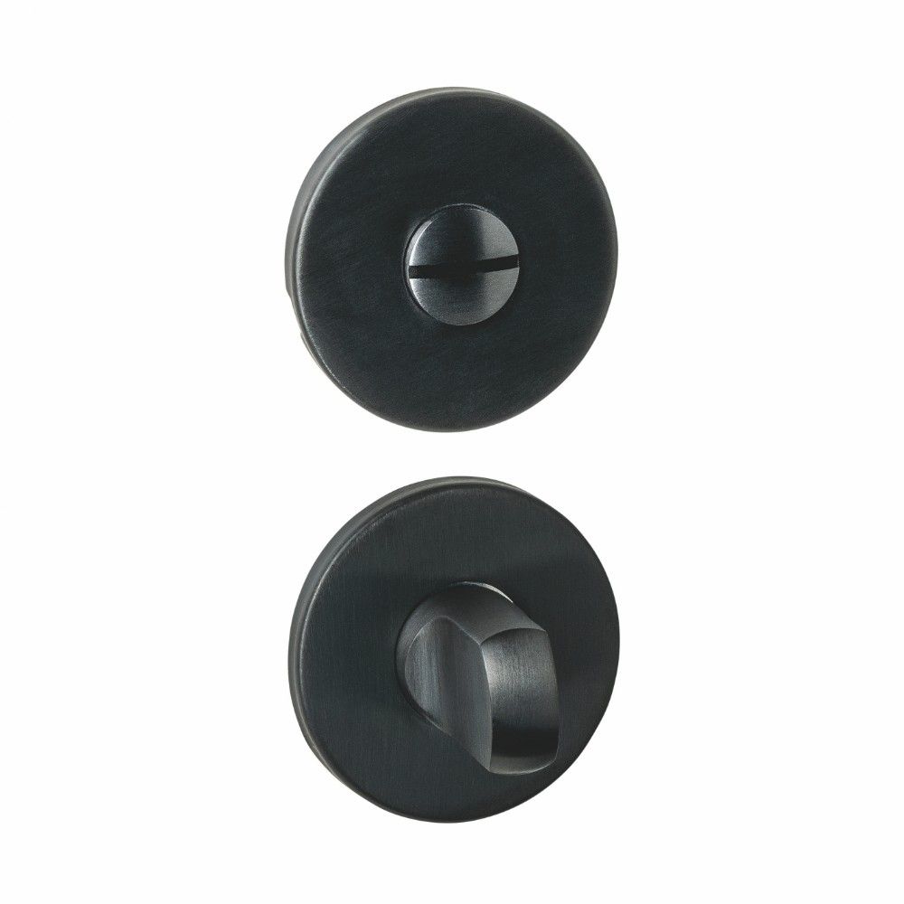 Intersteel WC-sluiting verdekt ø52x6mm -  met stift 6-8mm -  PVD zwart