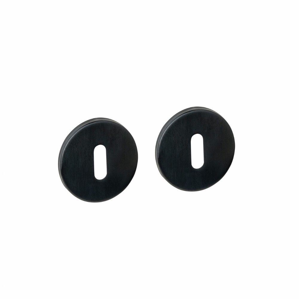 Intersteel sleutelrozetten verdekt ø52x6mm -  PVD zwart