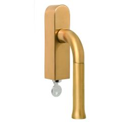 Draaikiepgarnituur Edward van Vliet NOUR EV101-DLOCK-O afsluitbaar - PVD mat goud