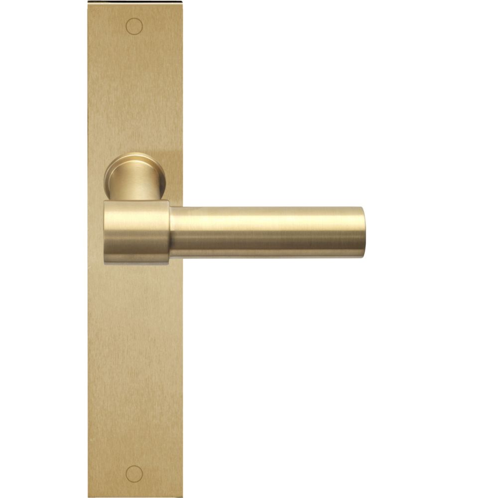 Deurkruk Piet Boon ONE PBL20P236SFC op schild - PVD mat goud