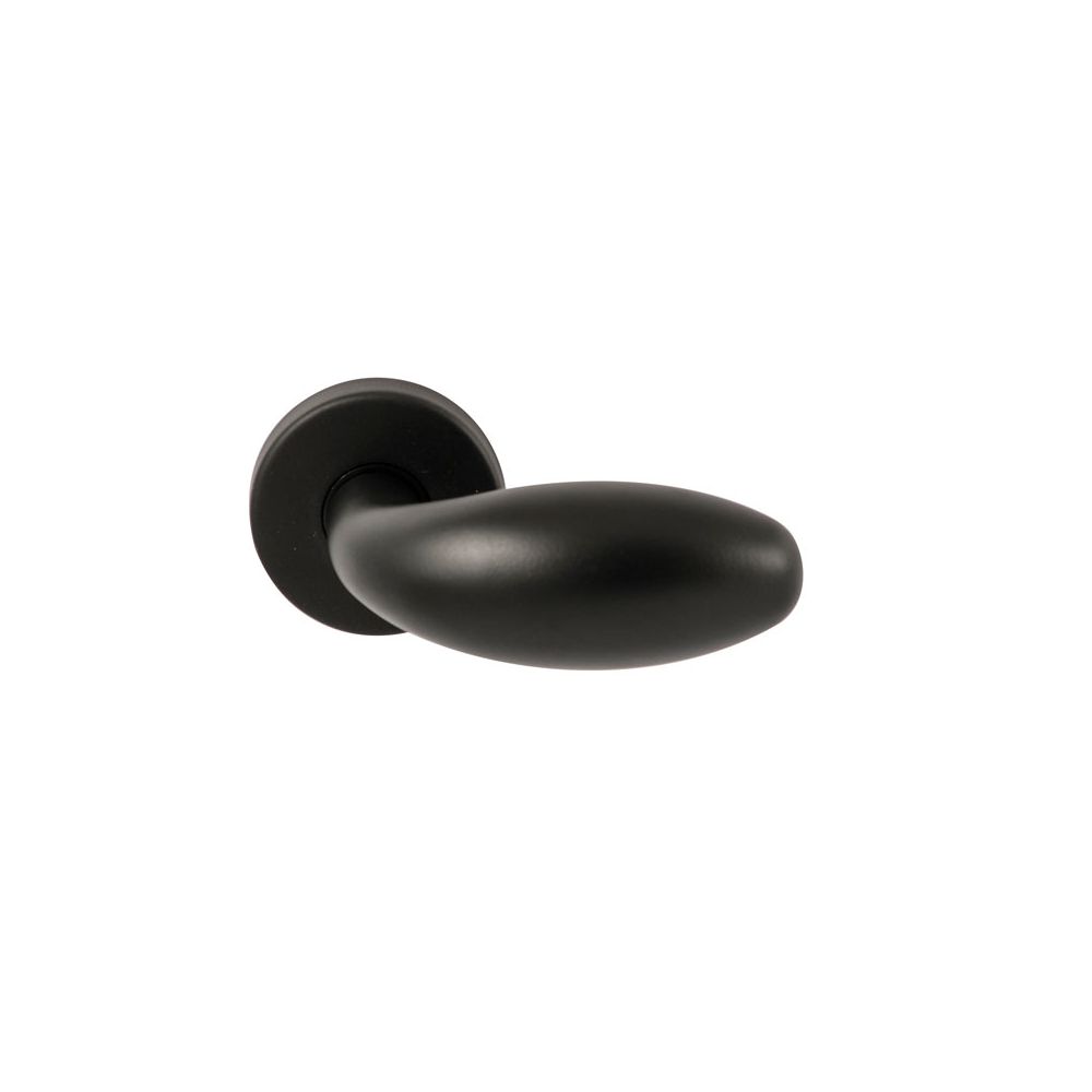 Knopkruk Golf Zwart op rond rozet