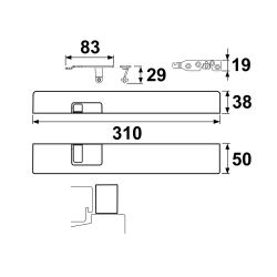 AXA Remote 2.0 klepraam raamopener met afstandsbediening SKG** - wit