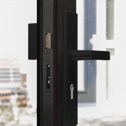 AXA Solid C veiligheids meerpuntssluiting cilinderbediend SKG*** 1700×24mm - staal zwart