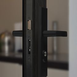 AXA Solid C veiligheids meerpuntssluiting krukbediend SKG*** 1700×24mm - staal zwart