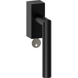 Raamkruk draaikiep Toledo recht afsluitbaar SKG*** - zwart