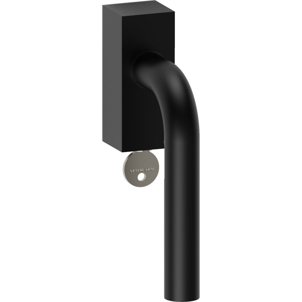 Raamkruk draaikiep Oslo recht afsluitbaar SKG*** - zwart