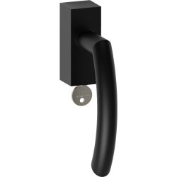 Raamkruk draaikiep Helsinki recht afsluitbaar SKG*** - zwart