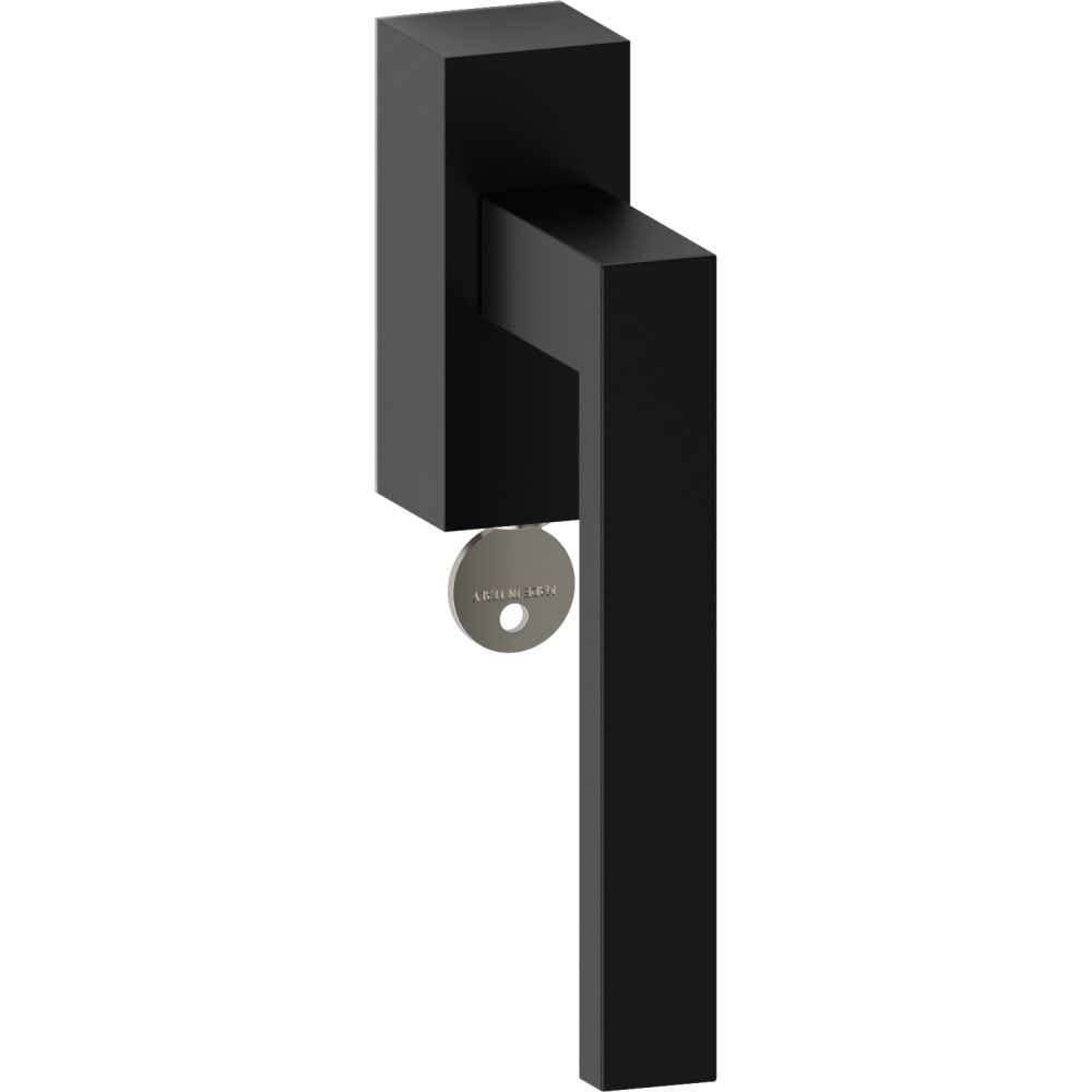 Raamkruk draaikiep Kyoto recht afsluitbaar SKG*** - zwart