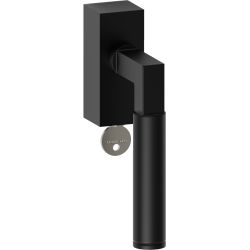 Raamkruk draaikiep Ottawa recht afsluitbaar SKG*** - zwart