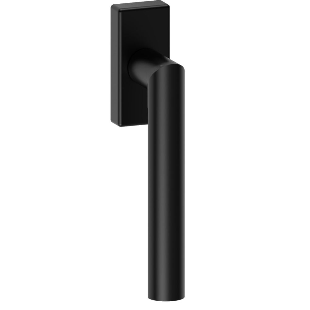 Raamkruk draaikiep Toledo B recht - zwart